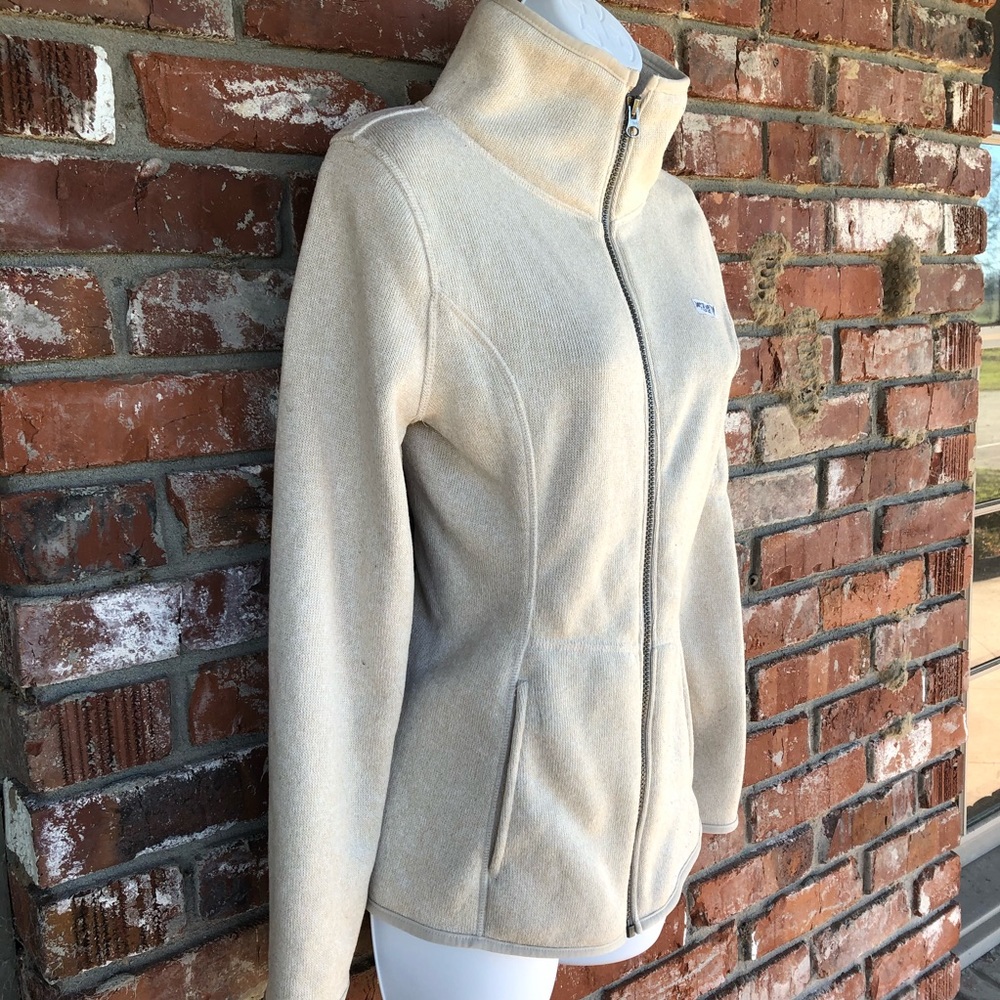 Old Navy full zip tan jacket size small - Picture 2 of 7